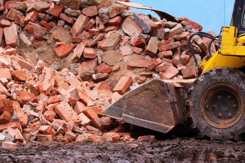 Вывоз кирпичного боя с утилизацией в Лесне в октябре